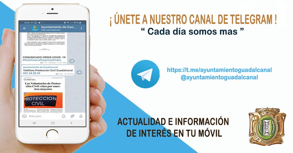 Cartel telegram ayuntamiento